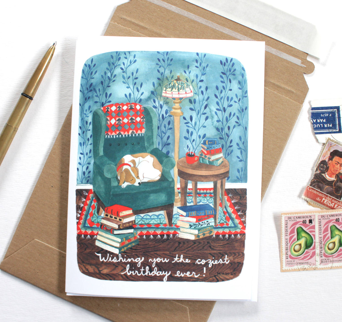 Coziest Birthday Ever Blank Card