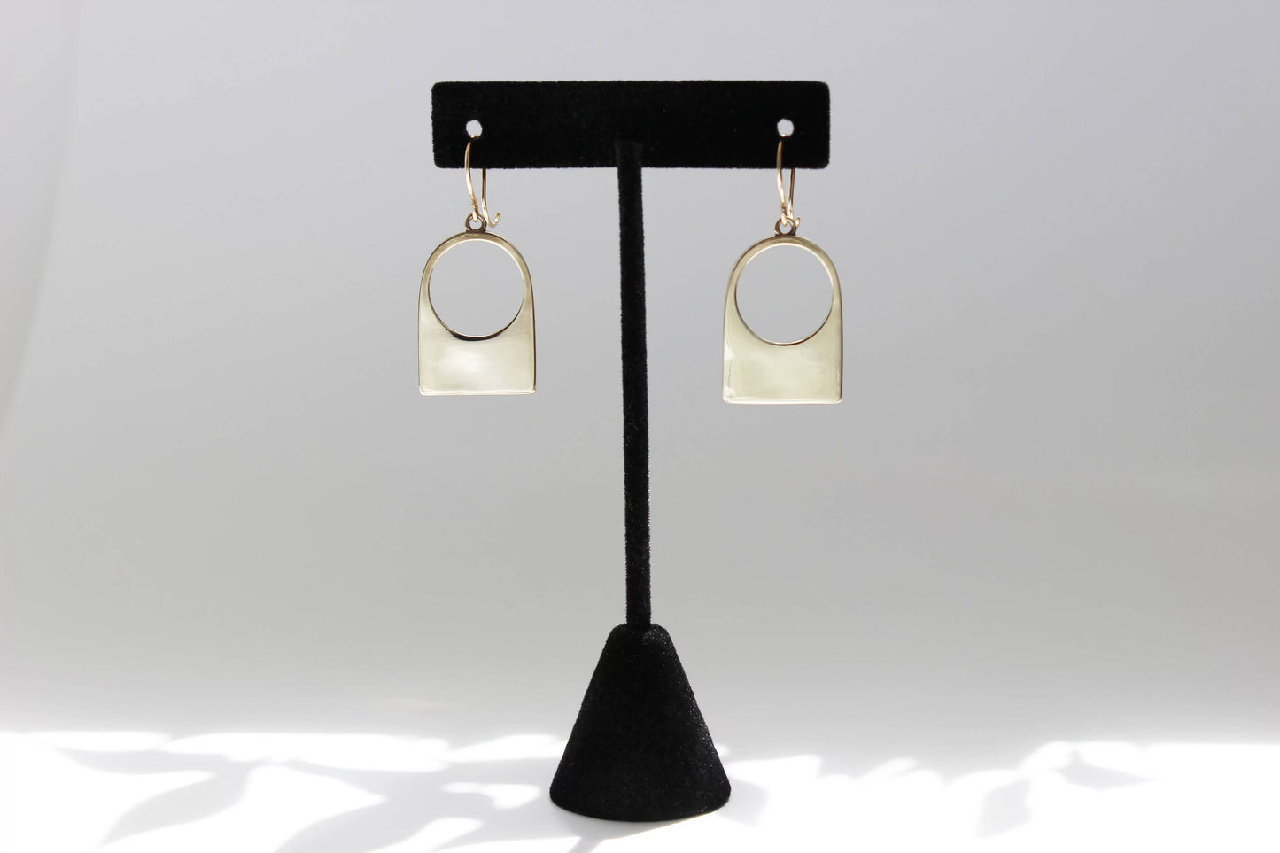 Contour Earrings 14k Gold Fill / Yellow Bronze