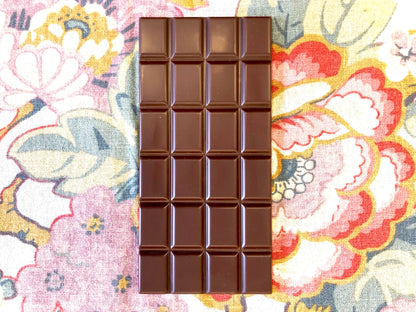 71% Organic Chocolate Bar w/ Cacao Nibs & Alaskan Sea Salt