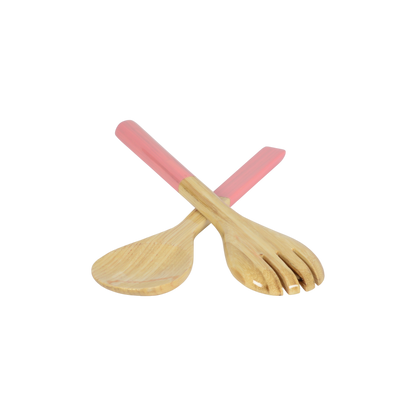 Small Bamboo Server Set: Pastel Green