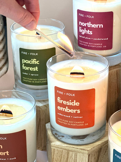 Golden Hour | 11oz Wood Wick Soy Candle