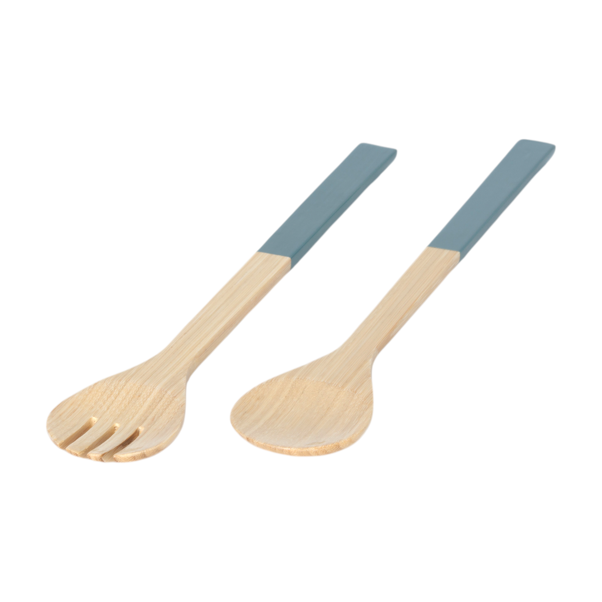 albert L. (punkt) Inc. - Large Bamboo Server Set: Navy Blue