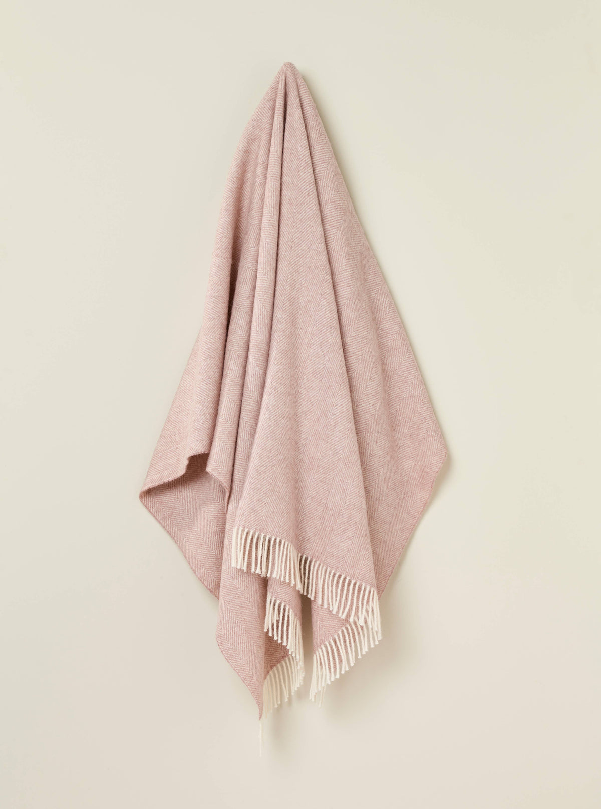 Herringbone 100% British Wool: Camel