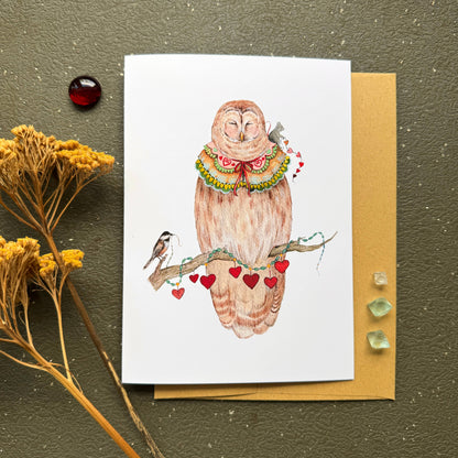 Love is a Hoot Greeting Card
