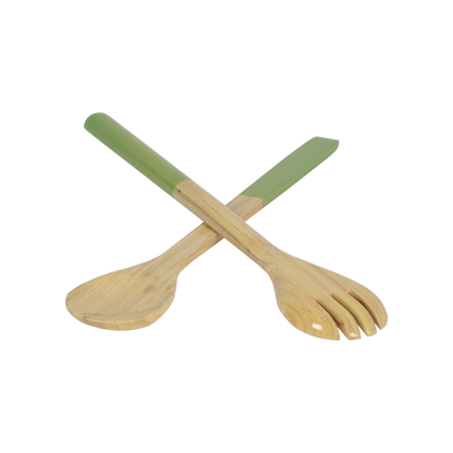 Bamboo Server Set: Dove Blue