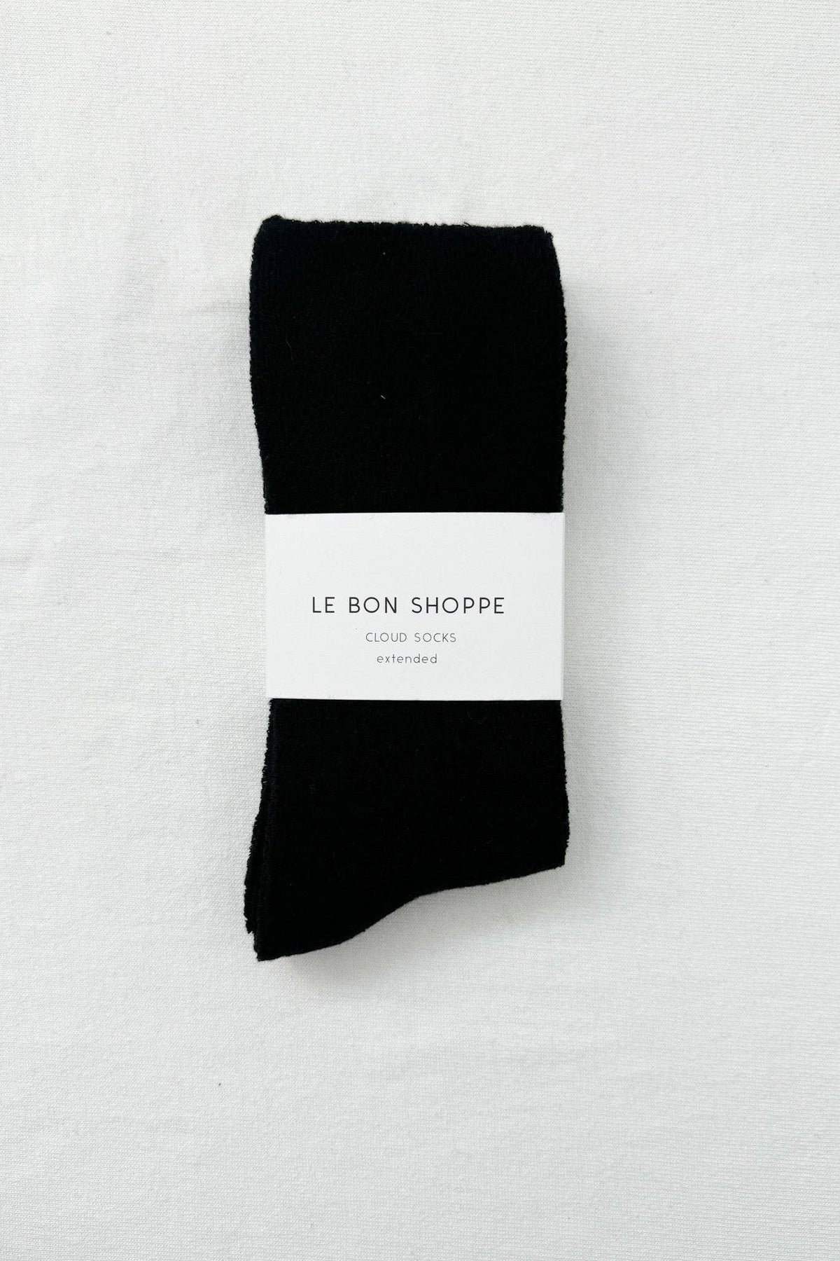 EXTENDED Cloud Socks Jet Black