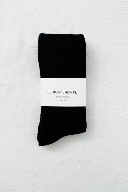 EXTENDED Cloud Socks Jet Black