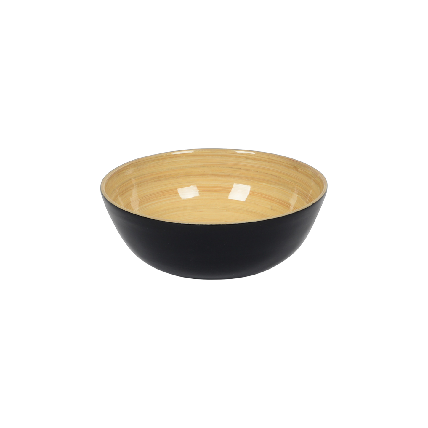 Bamboo Salad Bowl: White