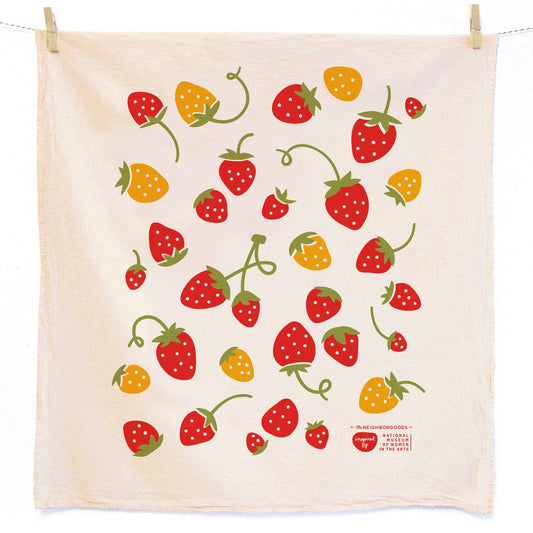 The Neighborgoods - Strawberry Tea Towel