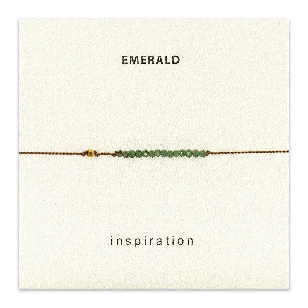 Emerald Bracelet