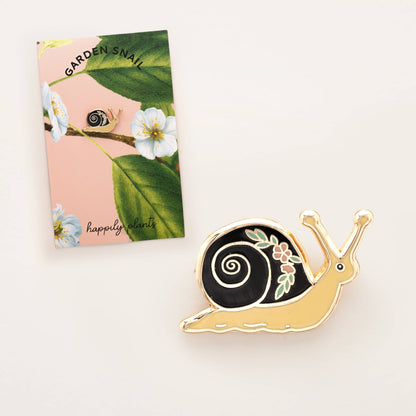 Garden Snail Pin