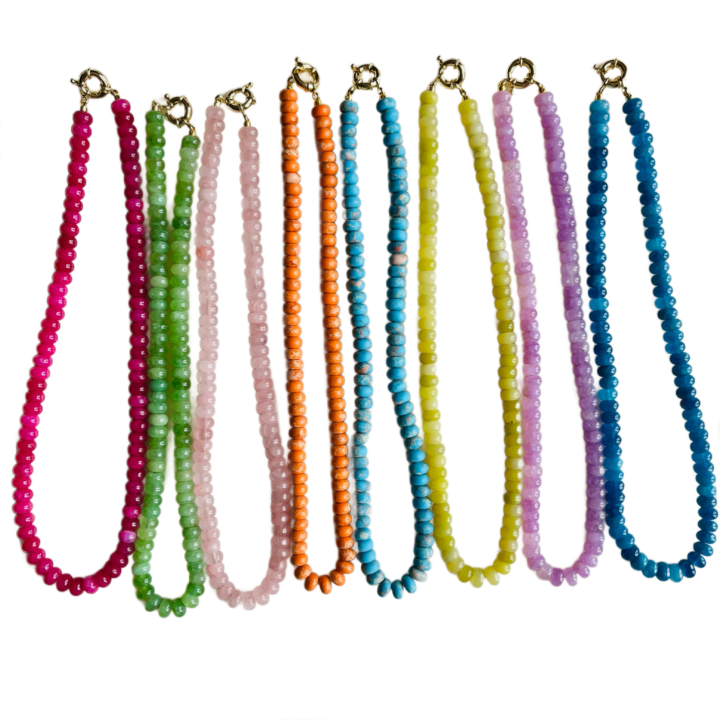 Market and King - Candy Necklaces: Peacock Blue