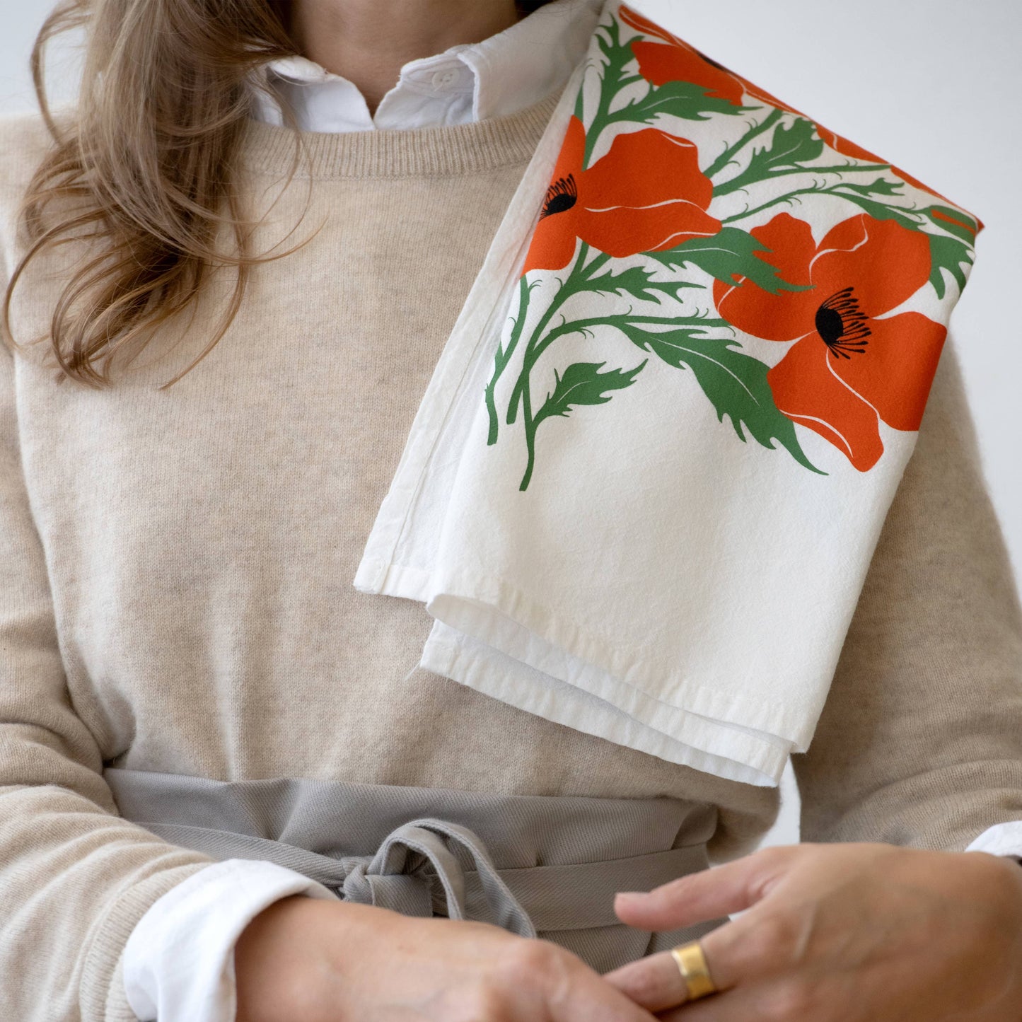 Poppy Tea Towel