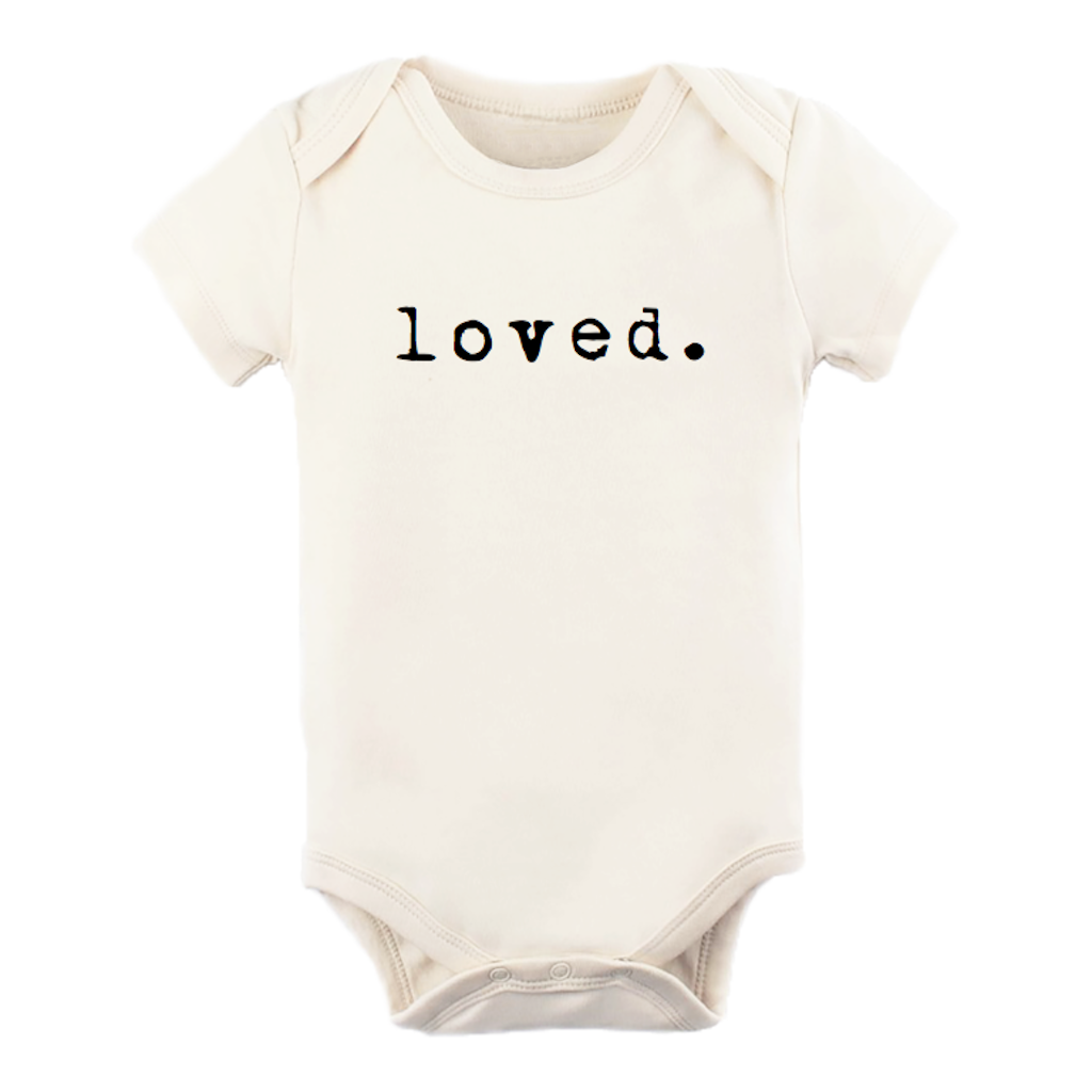 Loved Organic Cotton Baby Bodysuit | Short Sleeve: 18-24m
