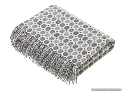 Gold Merino Lambswool Throw Made in England