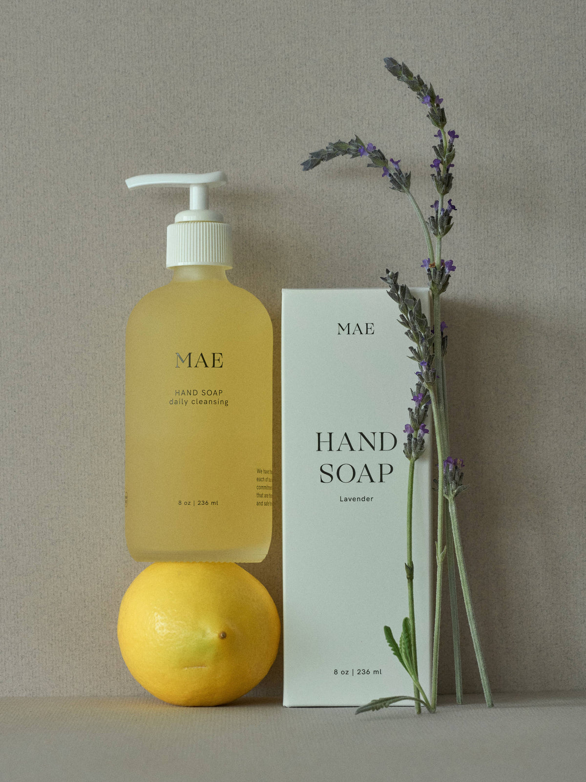 Lavender Lemon Clean Hand Soap