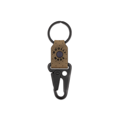 Woolly Made - Clip Keychain: Tan