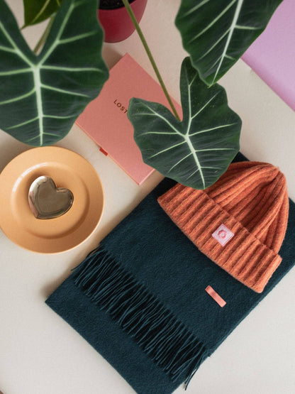 Lost Pattern NYC - Classic Cashmere Scarf - Dusty Rose: Dusty Rose