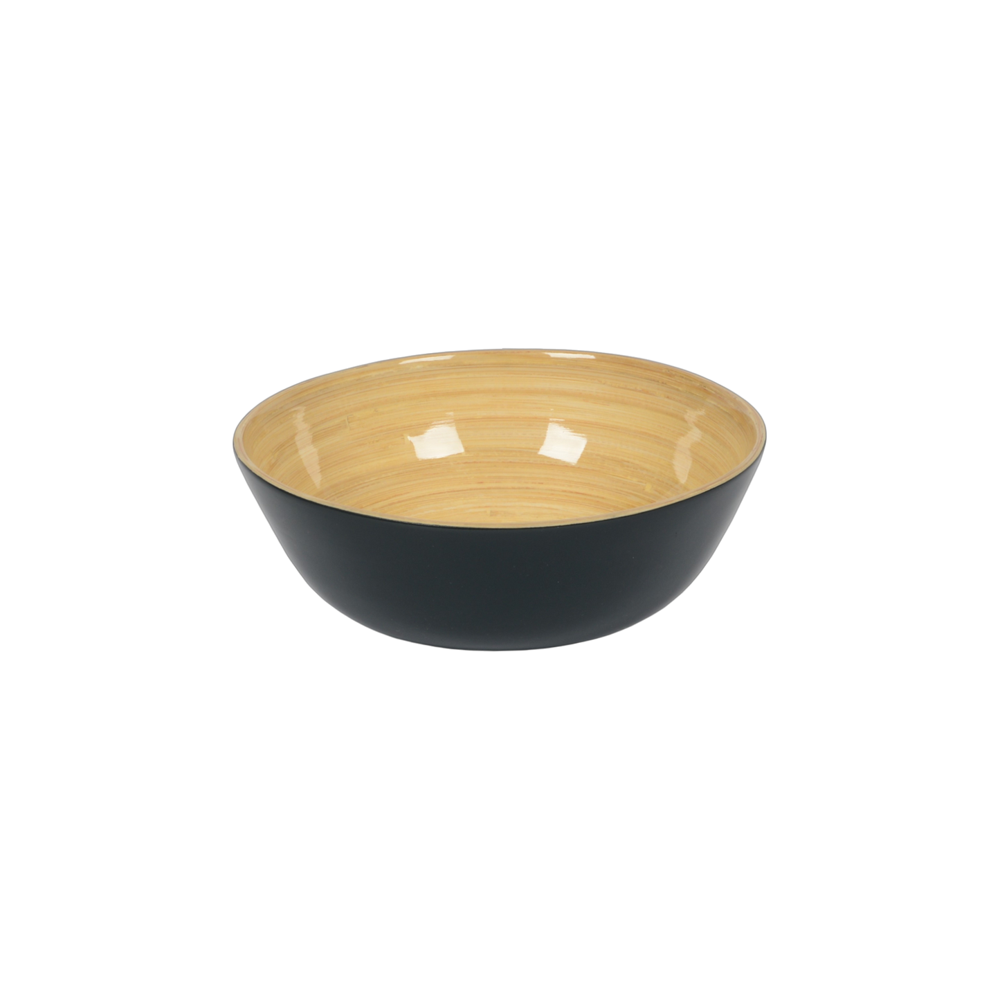 Bamboo Salad Bowl: White