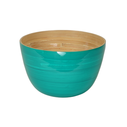 Bamboo Serving Bowl: Pastel Green