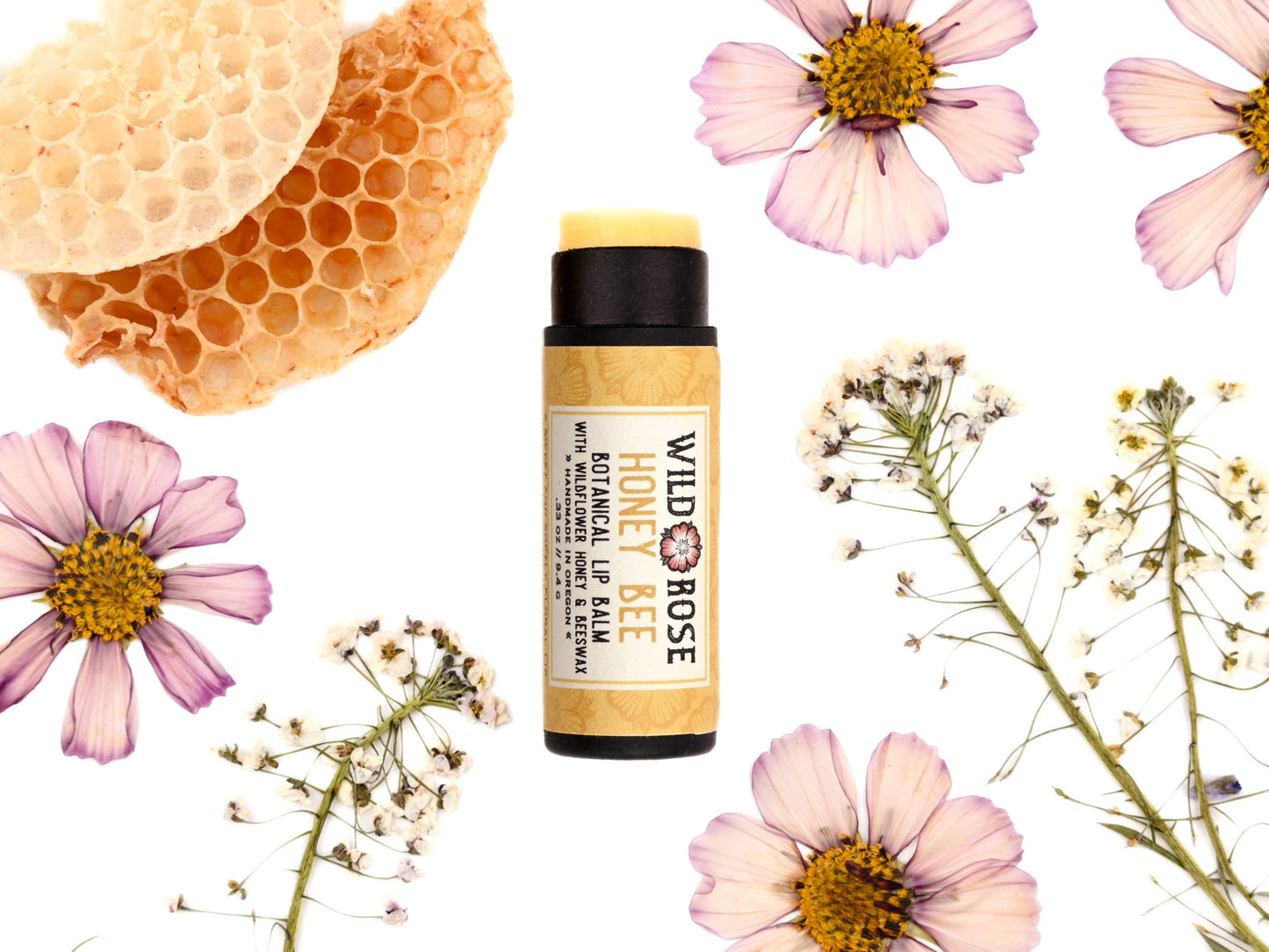 Wild Rose Herbs - Honey Bee Lip Balm