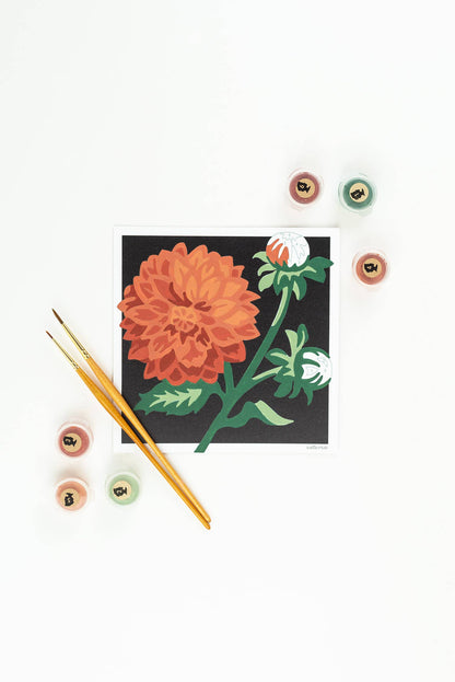 Dahlias MINI Paint-by-Number