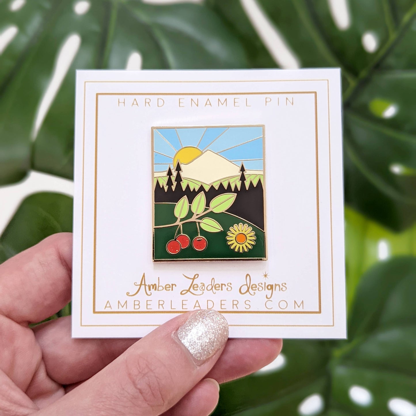 Mount Hood Hard Enamel Pin