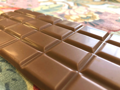 38% Organic Milk Chocolate Bar w/ Orange & Alaskan Sea Salt