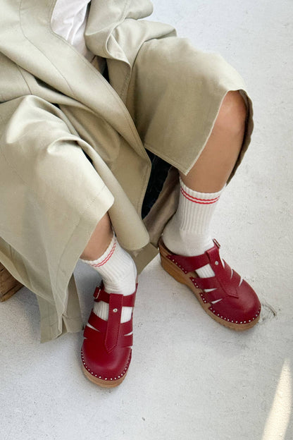 Boyfriend Socks: Clean White