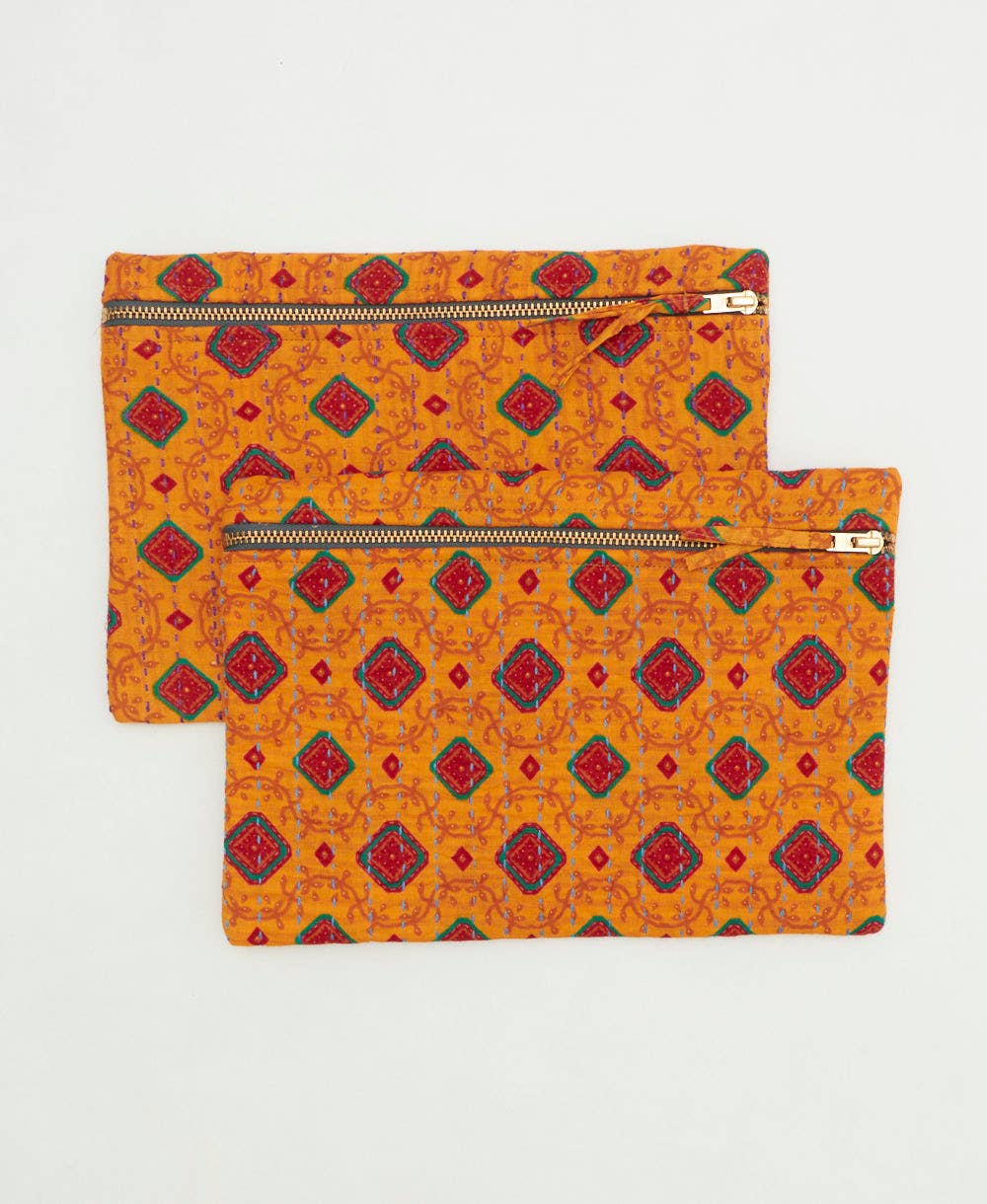 Kantha Pouch - No. 260113