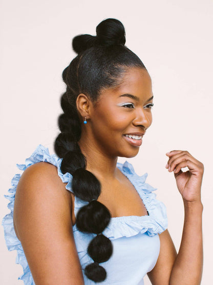 Dainty Dot Earrings: Field / Gold