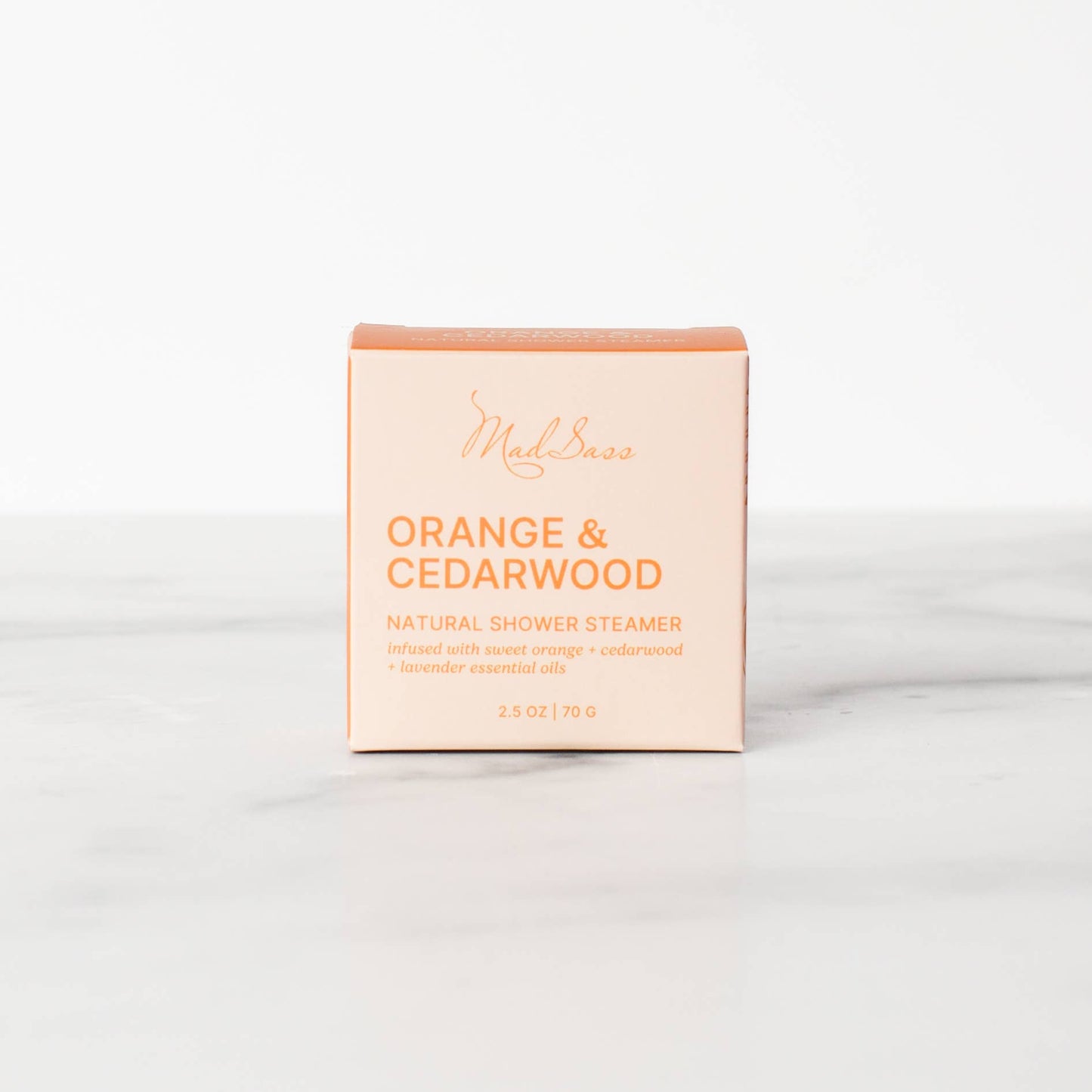 Orange & Cedarwood (Single) - Shower Steamer