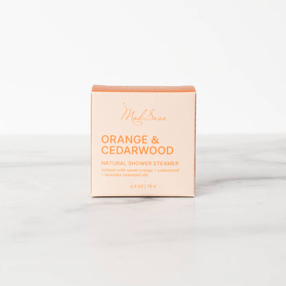 Orange & Cedarwood (Single) - Shower Steamer