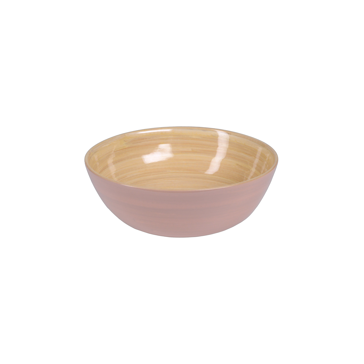 Bamboo Salad Bowl: White