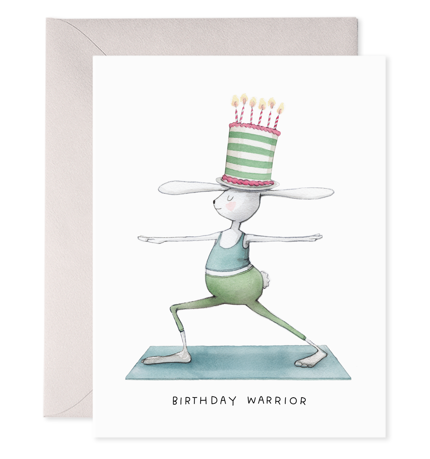 Birthday Warrior Greeting Card