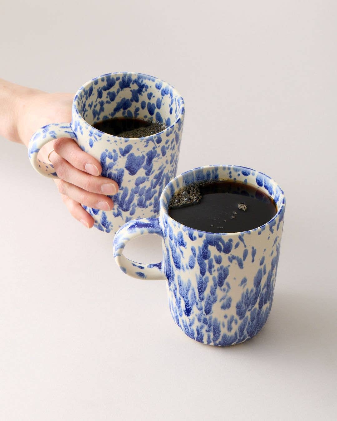 Indigo Fleck Mug 14oz