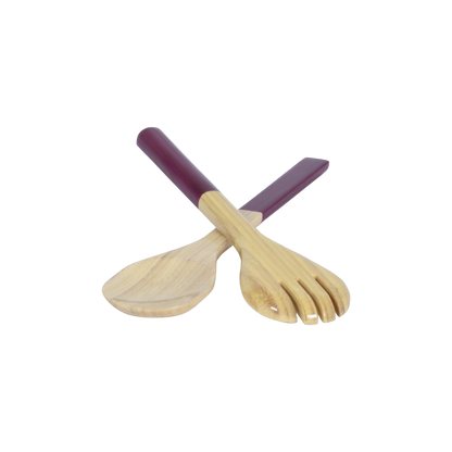Small Bamboo Server Set: Pastel Green