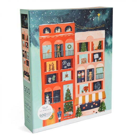 Christmas in the City - 500 PC Jigsaw Puzzle