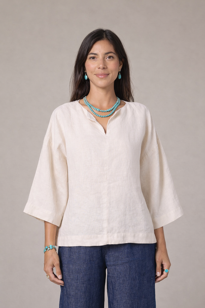 The Everyday Linen Pullover