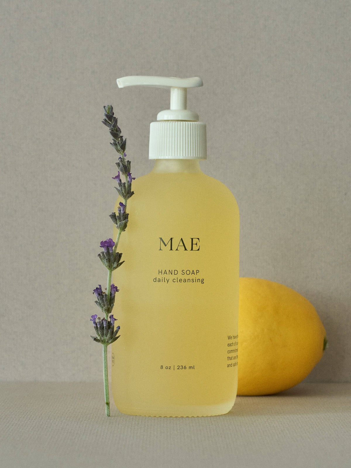 Lavender Lemon Clean Hand Soap