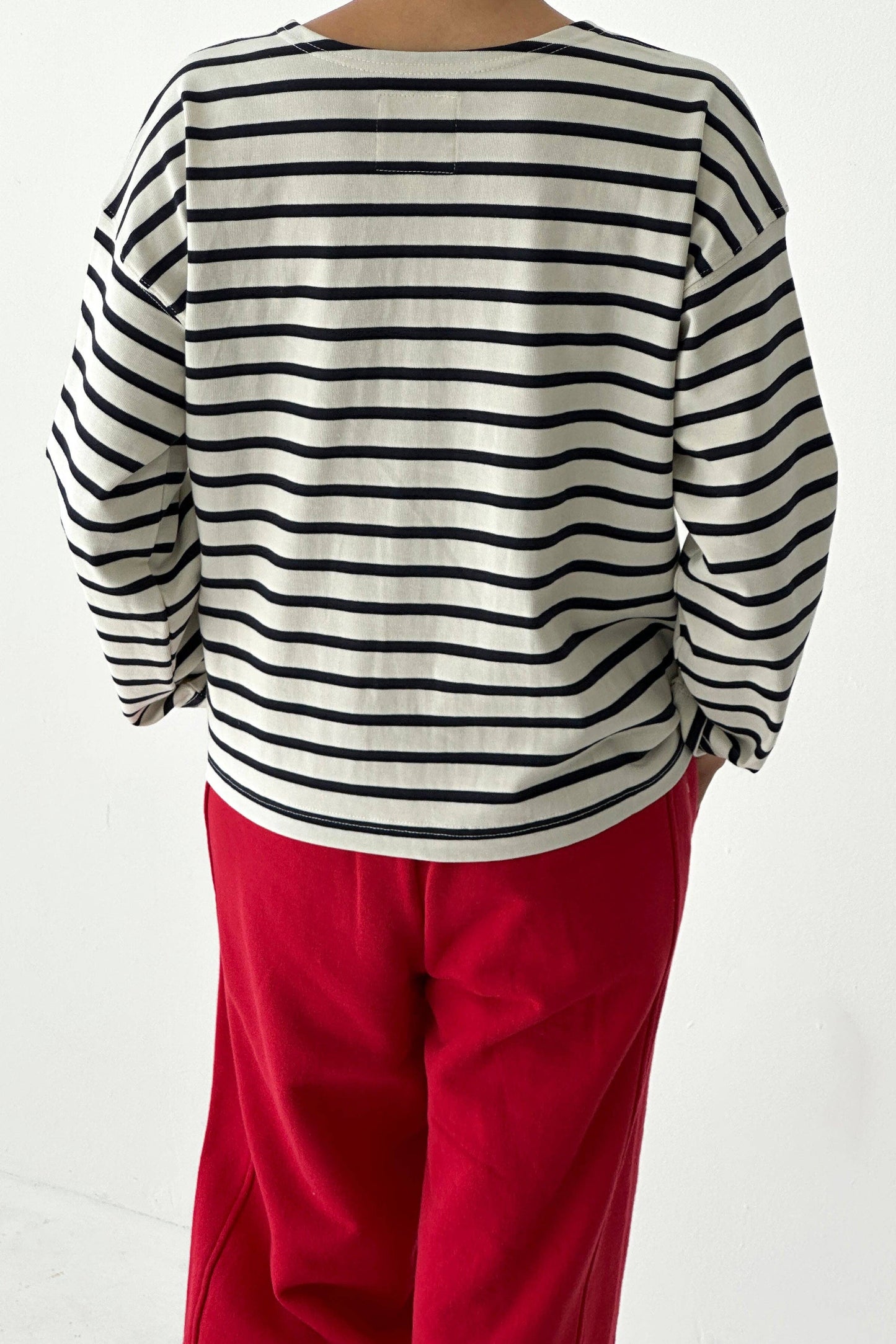 Sailor Top: NAVY STRIPE