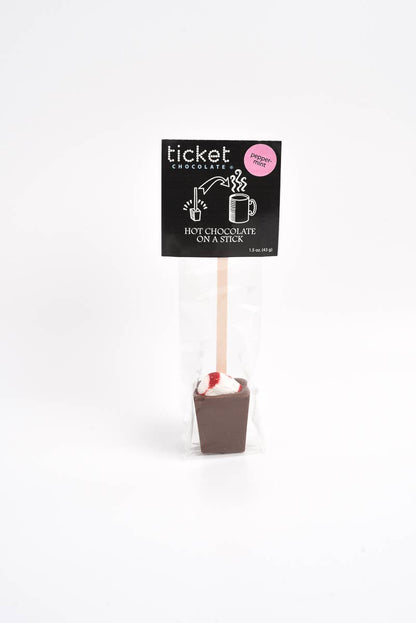 Hot  Chocolate on a Stick- Orange (dark)