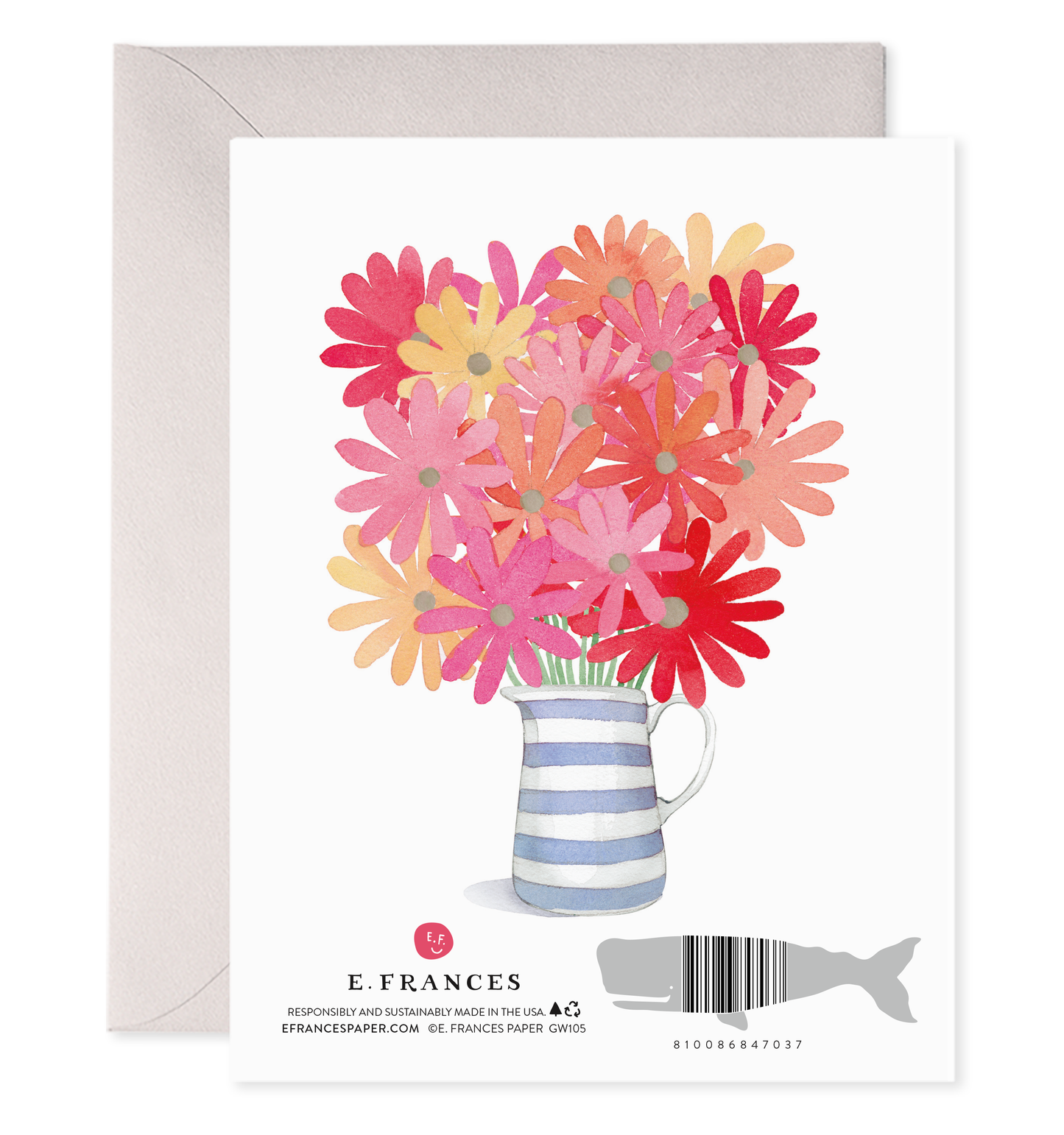 Get Well Flowers Greeting Card