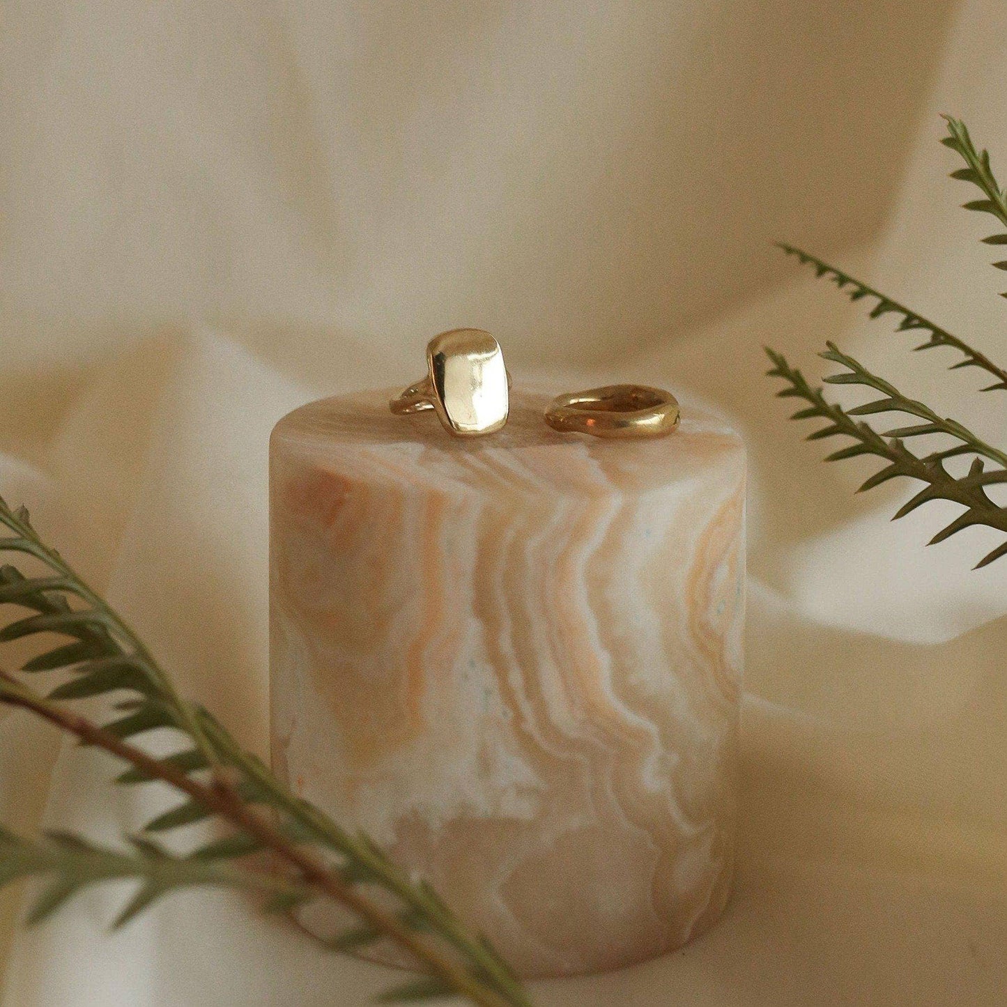 Ingot Ring: Brass