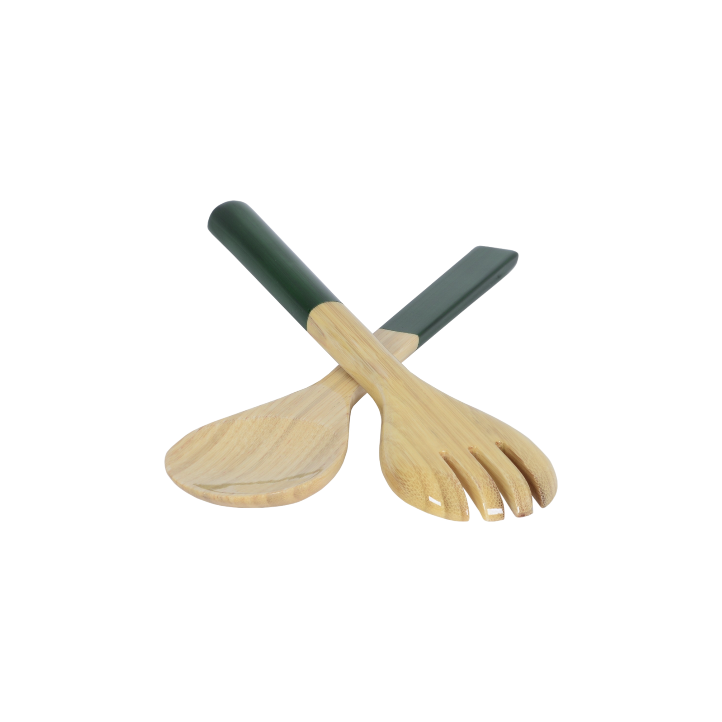 Small Bamboo Server Set: Nature Grey