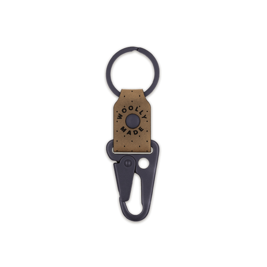 Woolly Made - Clip Keychain: Olive