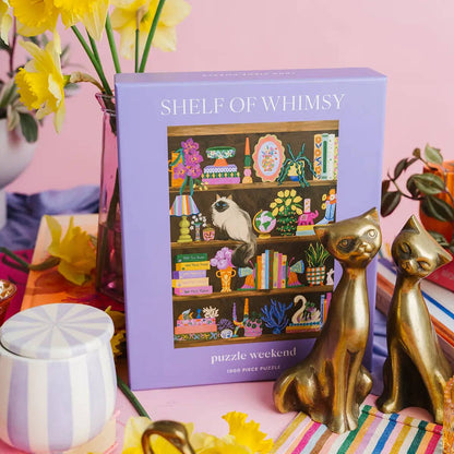 Shelf of Whimsy 1000 Piece Puzzle