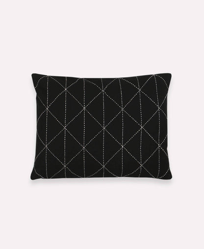 Small Graph Throw Pillow: Spruce
