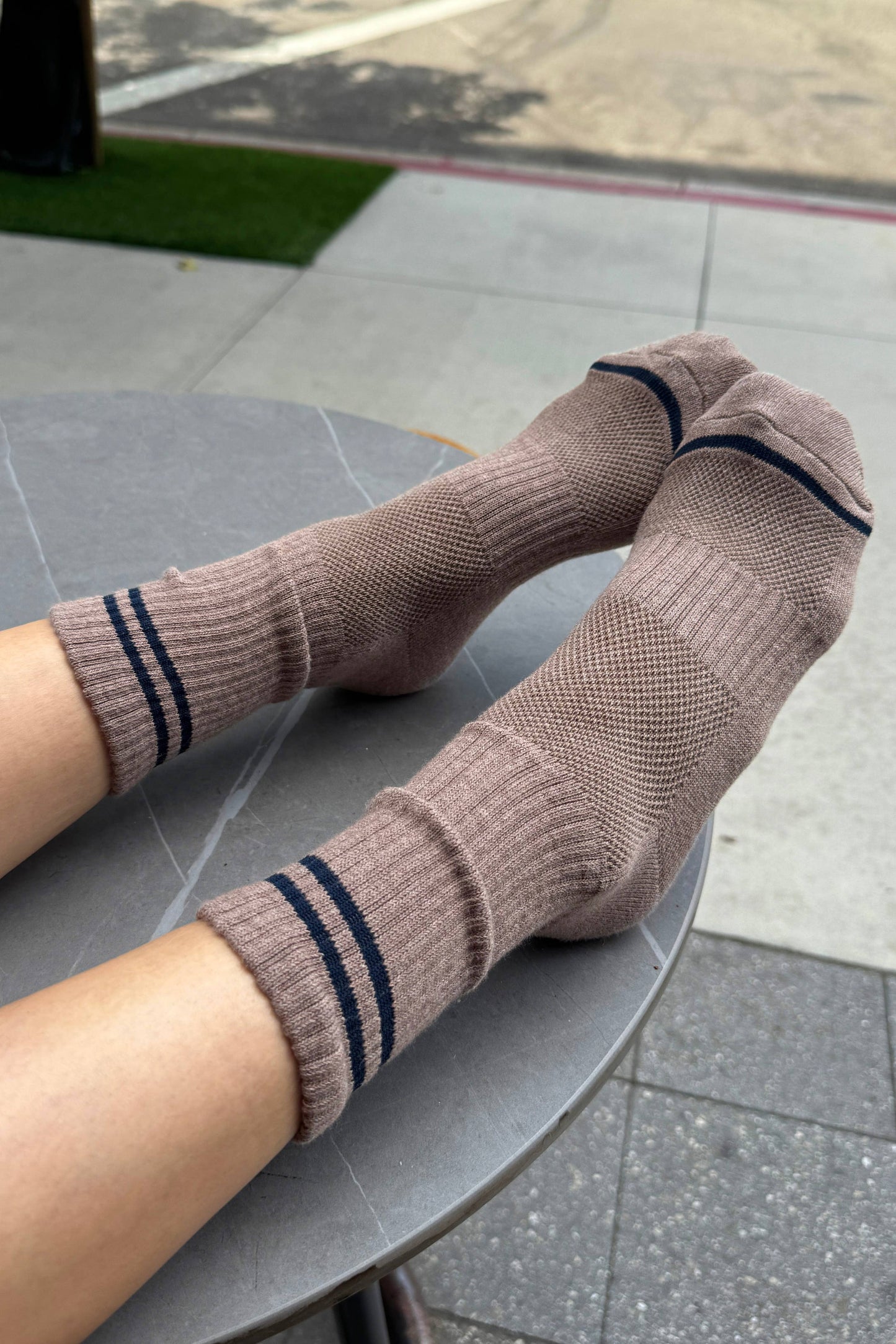 Boyfriend Socks: Clay