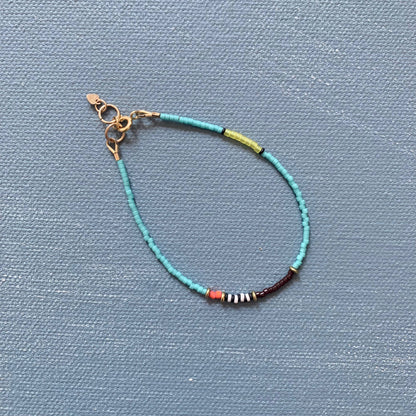 Beaded Bracelet Turquoise